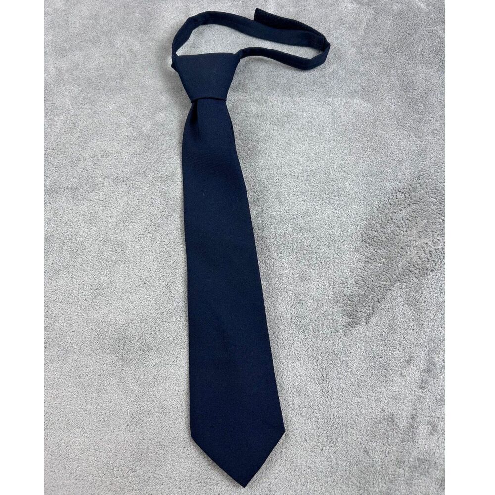 French Toast Boys Navy Blue Adjustable Pre-Tied School Uniform Neck Tie